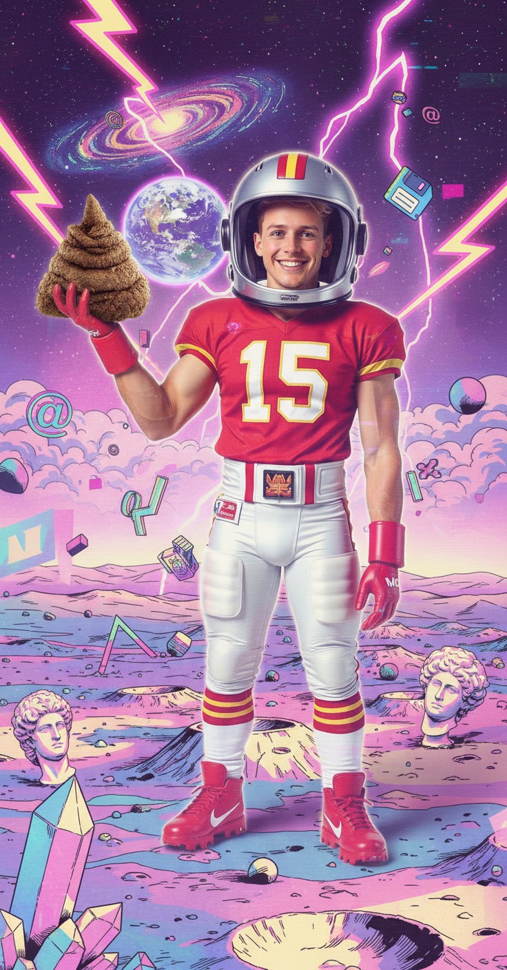 How Far Can Mahomes Toss Elephant Dung on the Moon?