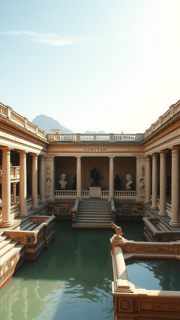 The Social Hub of Ancient Roman Baths
