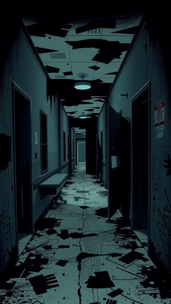 Misteri Koridor Rumah Sakit Tua: Sosok Wanita Berpakaian Putih