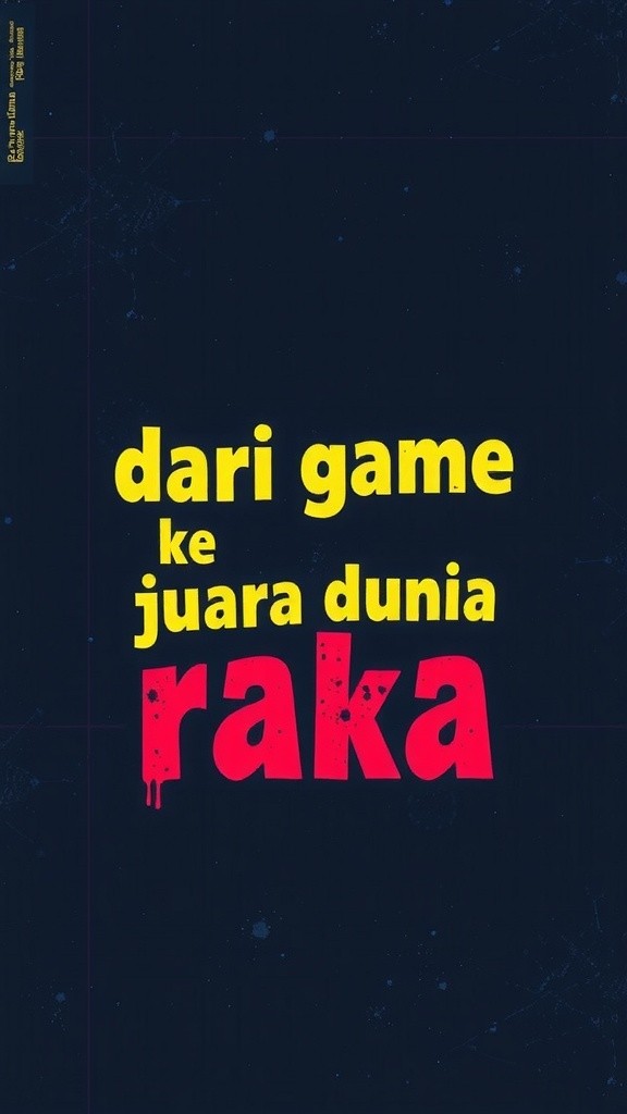 Dari Game ke Juara Dunia: Kisah Raka