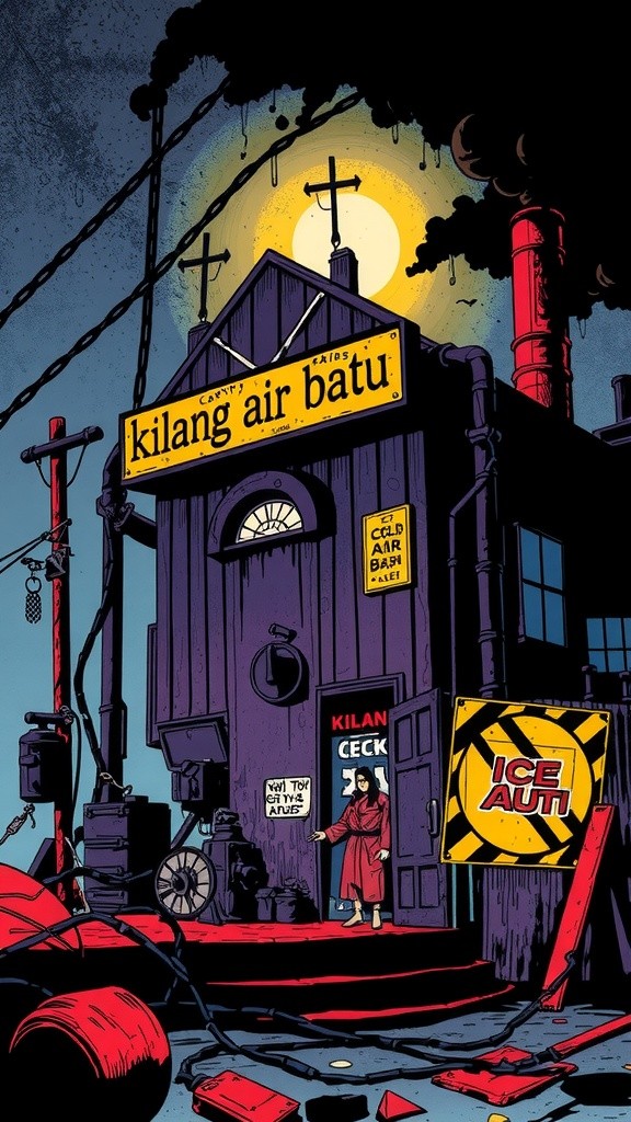 Misteri Malam di Kilang Ais