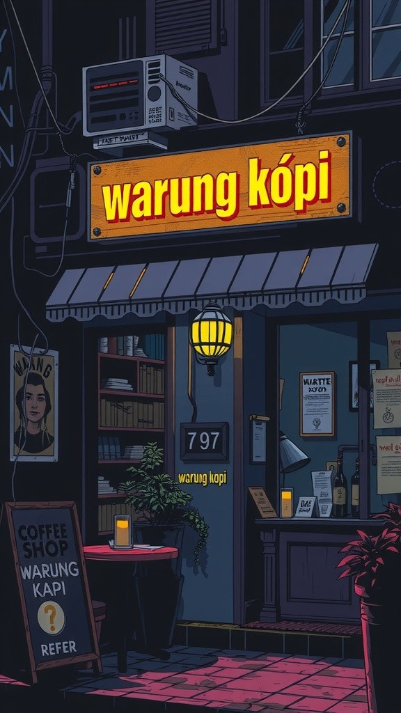Misteri Suara Kucing di Warung Kopi Pak Joko