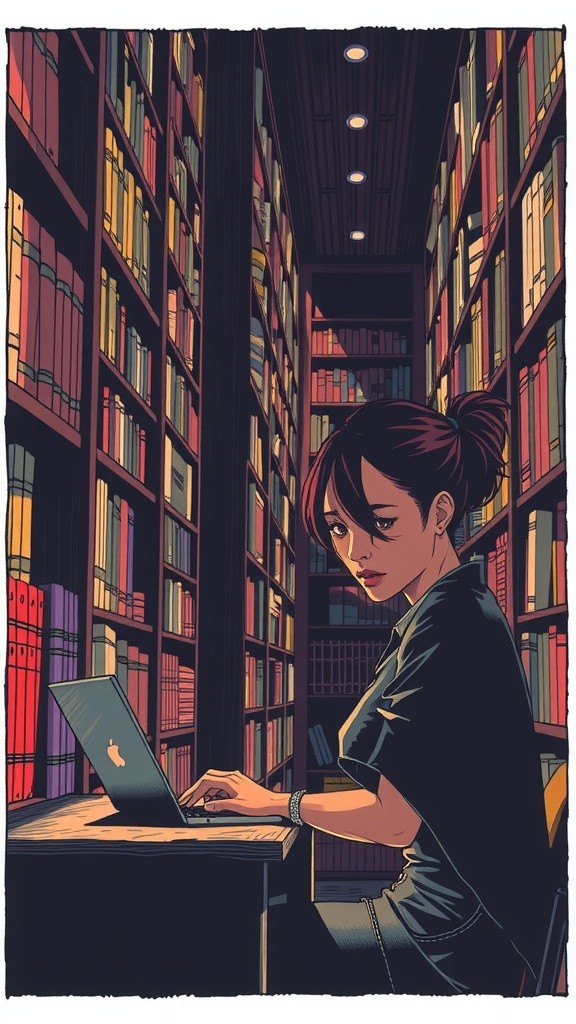 Bisikan Malam di Perpustakaan