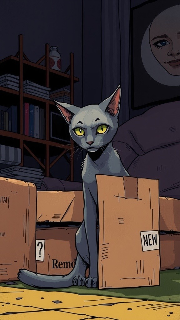 Petualangan Molly Si Kucing dalam Kotak Kardus Besar