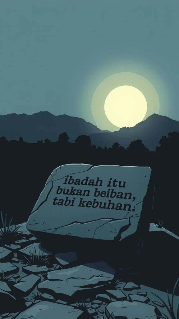 Ibadah: Kebutuhan Ruhani, Bukan Beban