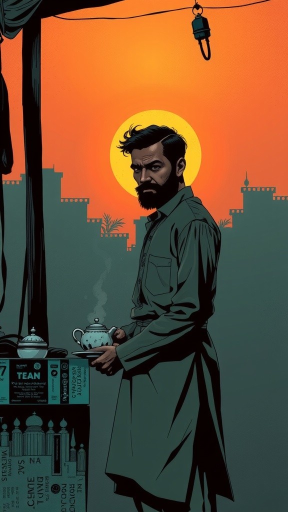 चाय की खुशबू से शुरुआत