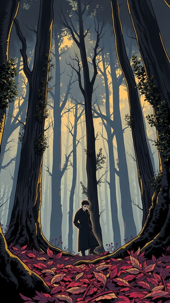 Whispers in the Shadowed Forest