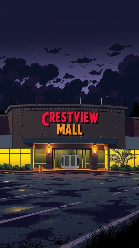 Night Watch at Crestview Mall: Shadows of Terror