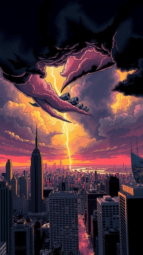 Thunder in the Sky: New York's Armored Intruders!