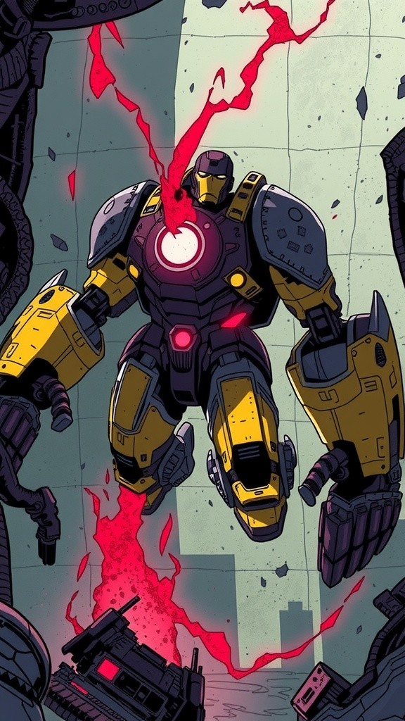 Iron Man vs. Corrupted Mark VI Armor: A Battle of Tech!