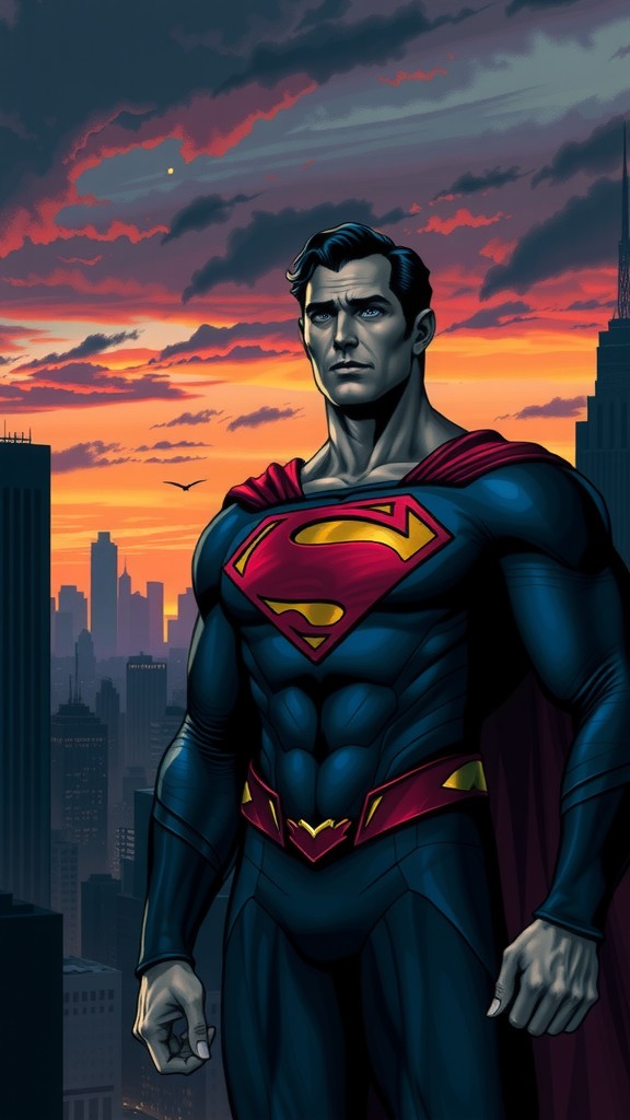 Batman and Superman Animated Adventures with Movements