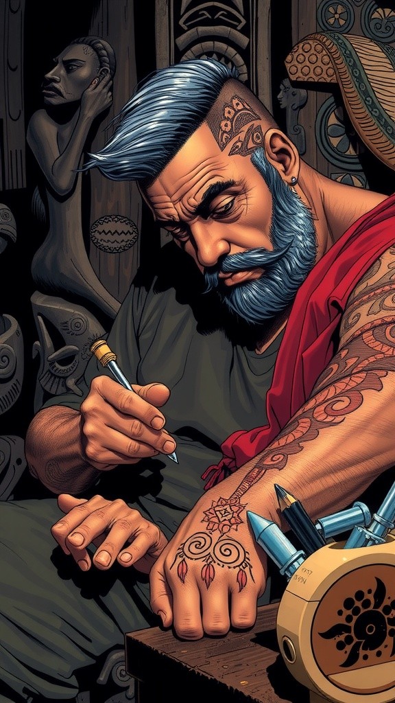 The Living Map: Maori Tattoos of Honor and Identity