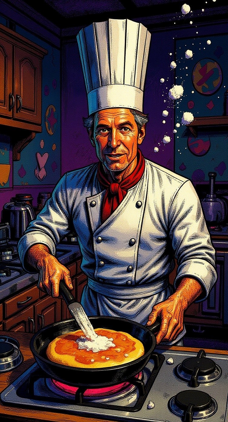 Clumsy Chef's Pancake Predicament