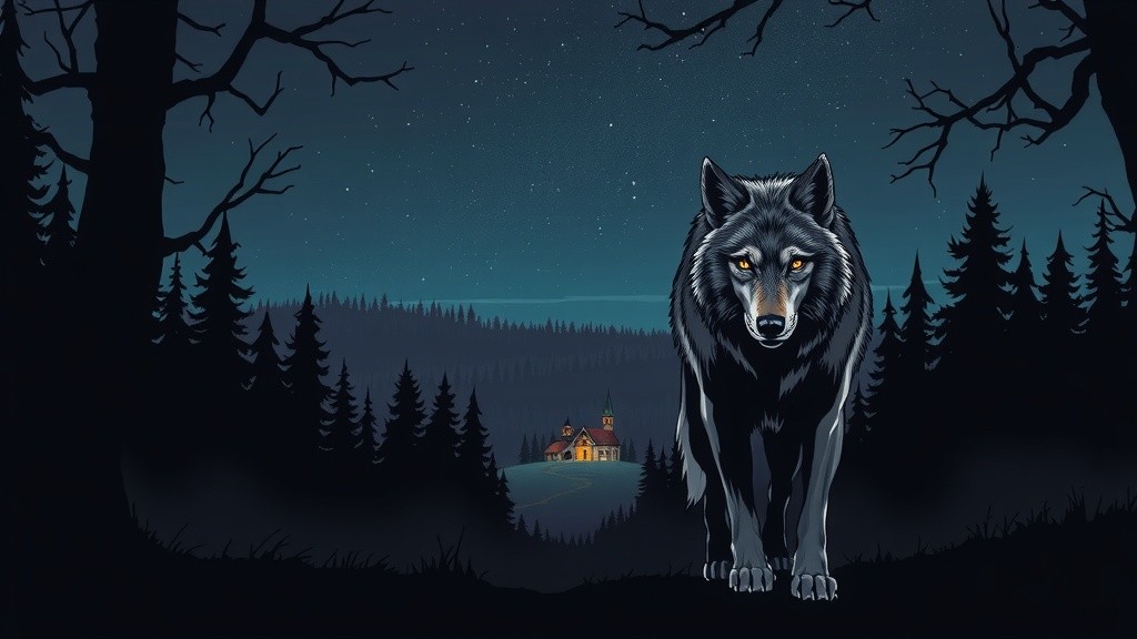 The Wolf and the Lamps – Part 2: A Fable of Light and Courage