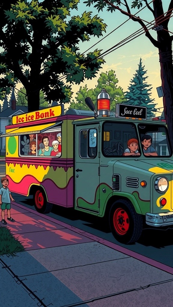 The Ice Cream Truck Always Knows