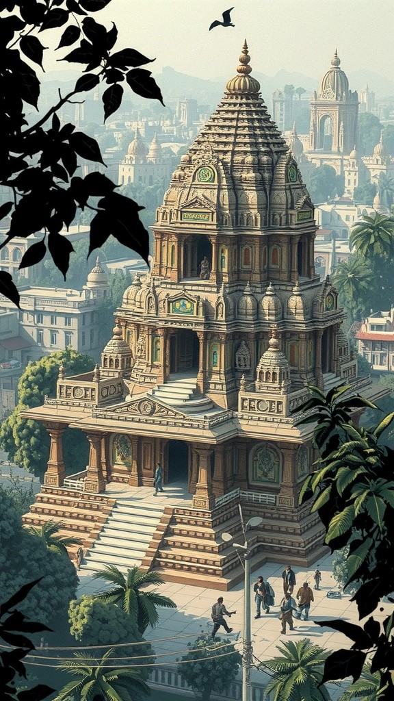 अहमदाबाद का इस्कॉन मंदिर: भगवान श्रीकृष्ण और राधारानी का अद्भुत स्थान