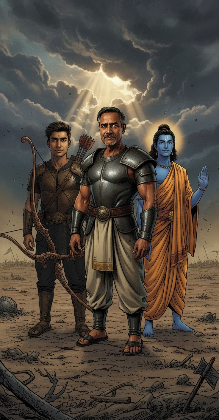 The Clash of Blood: A Warrior's Dilemma