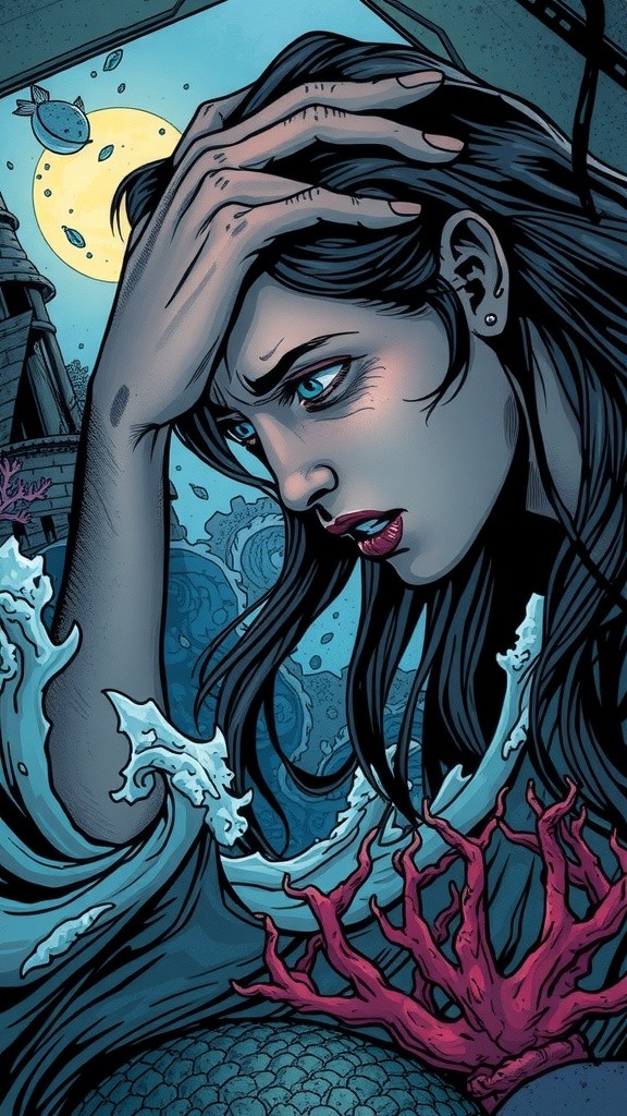 The Wrath of Medusa: A Mermaid's Plight
