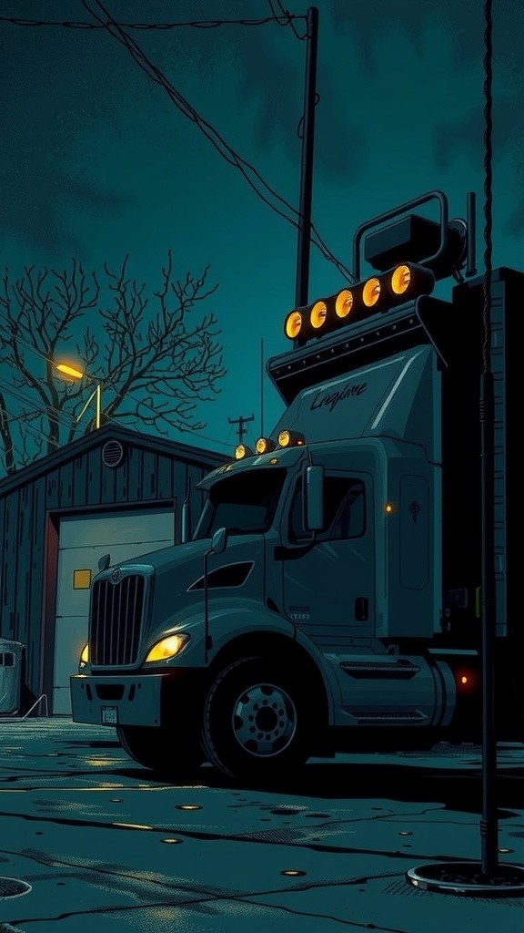 Night Shift Truck Driver: Rules for Survival in Raven's Hollow
