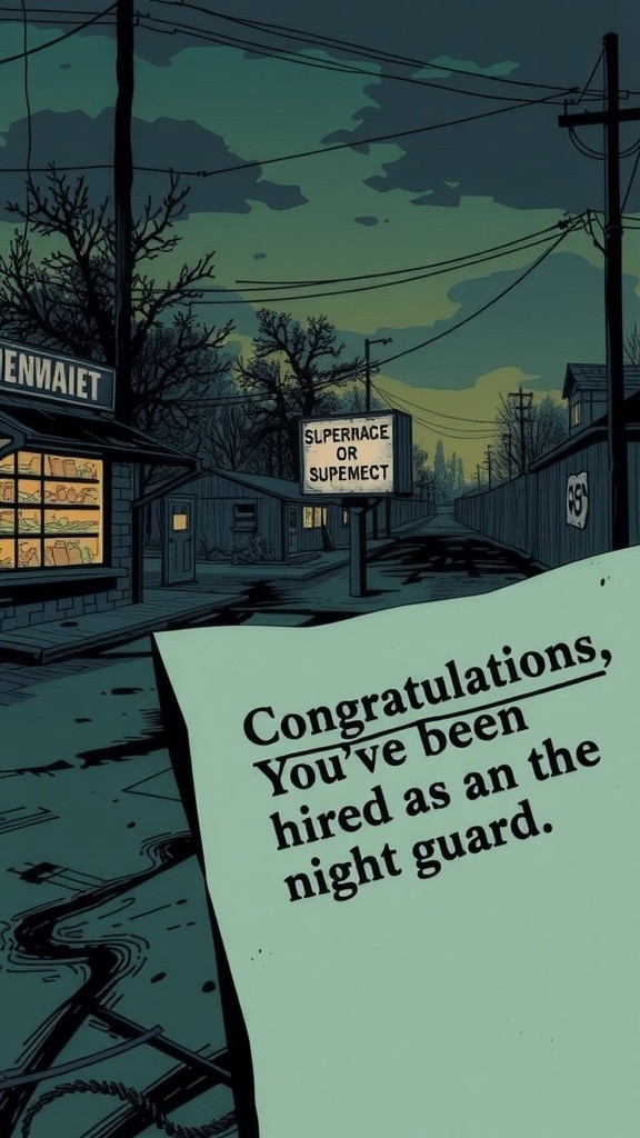 Night Guard at West Supermarket: Rules for Survival