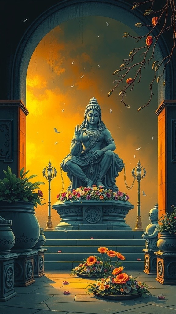 श्रृंगेरी में माँ शारदा: ज्ञान और करुणा की देवी