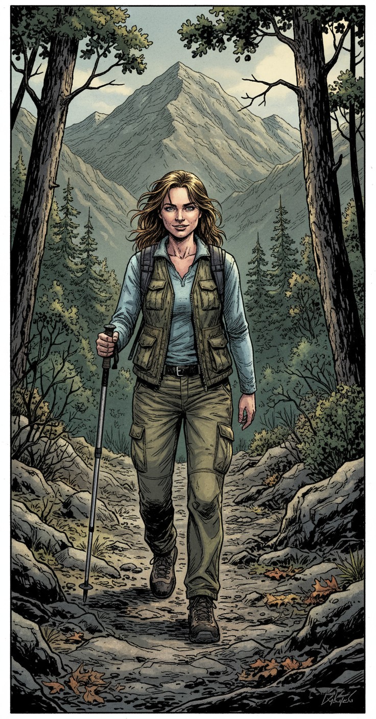 The Chase on the Mountain Trail