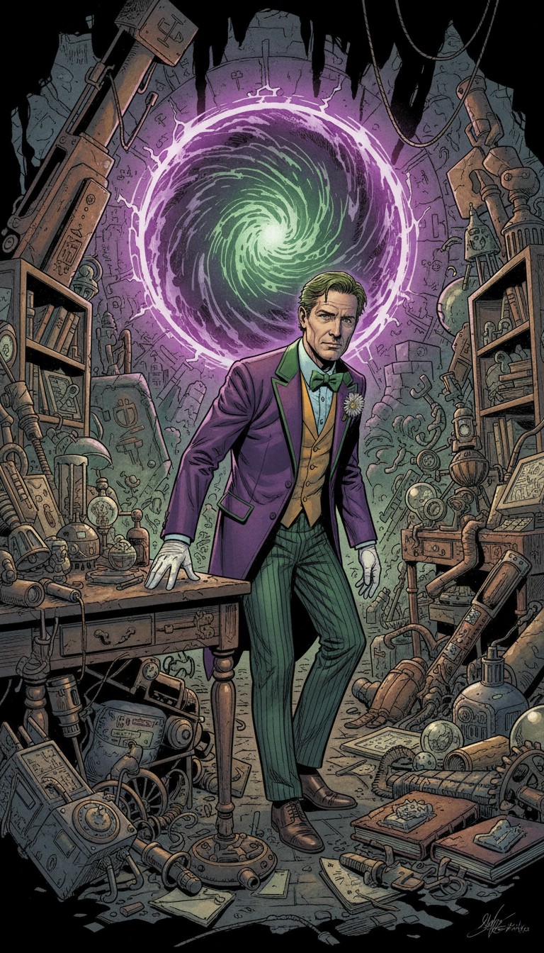 Batman and Spider-Man vs. Joker and Green Goblin