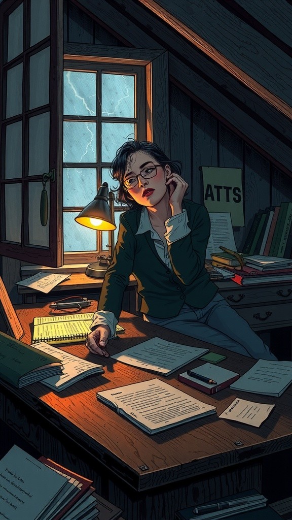 Mirrored Fates: The Storm's Pattern