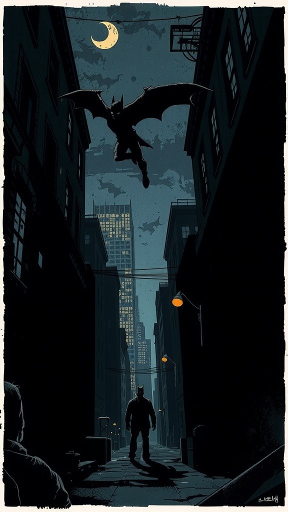 Batman and Spider-Man vs. Joker and Green Goblin