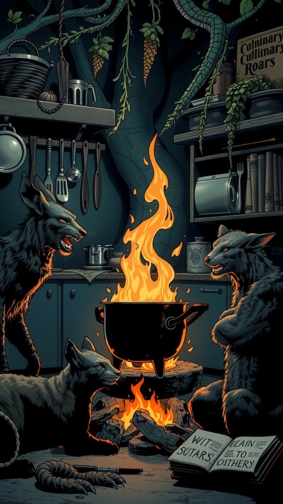 Wild Chef: The Cooking Lion