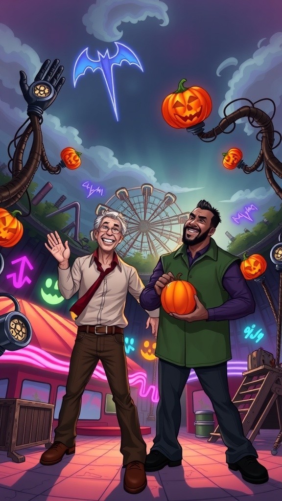 Batman and Spider-Man vs. the Joker and Green Goblin