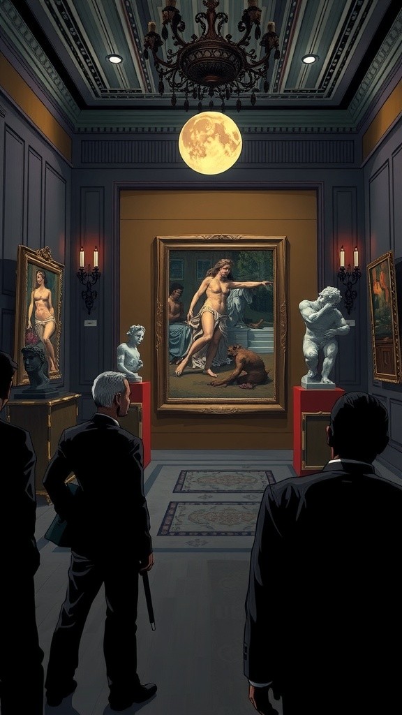 Misteri Lukisan Bulan Senyap yang Hilang