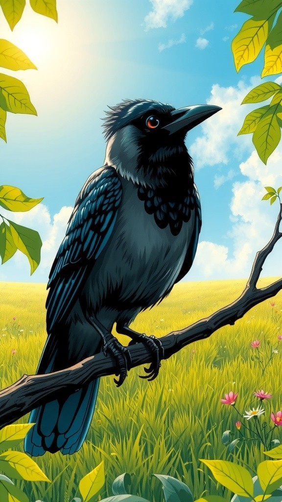 The Clever Crow's Water Quest