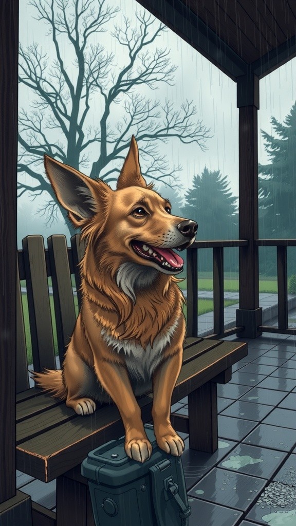 Waiting in the Rain: A Heartbreaking Tale of Love and Loyalty