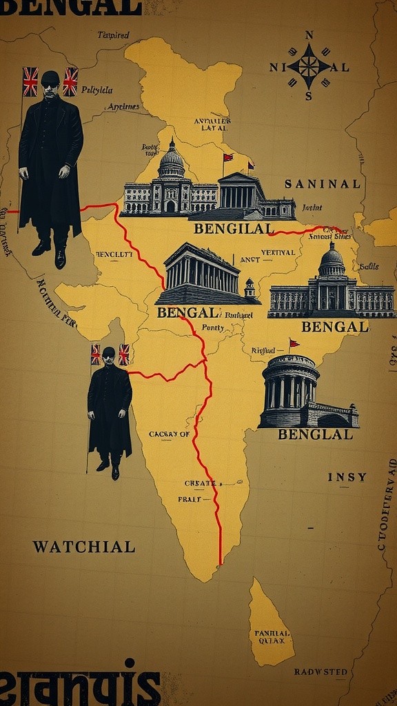 1905 बंगाल विभाजन की व्याख्या