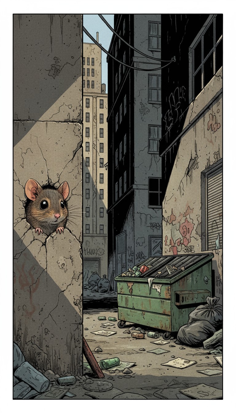 The Brave Robot and the Mouse Family Rescue