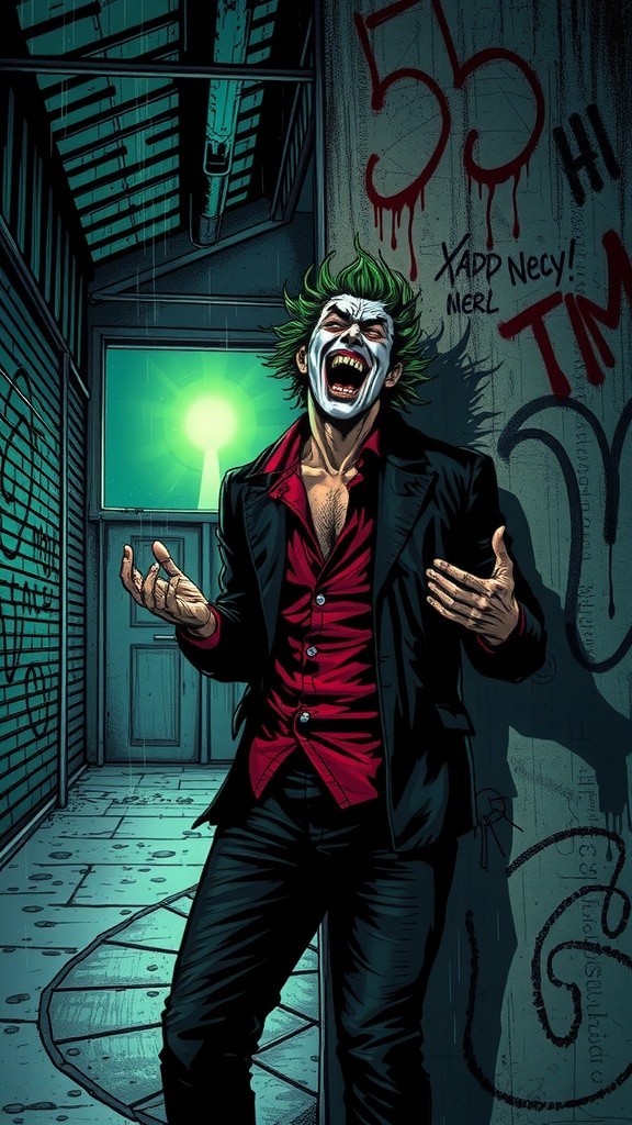 Batman and Spider-Man Team Up to Stop the Joker and Green Goblin