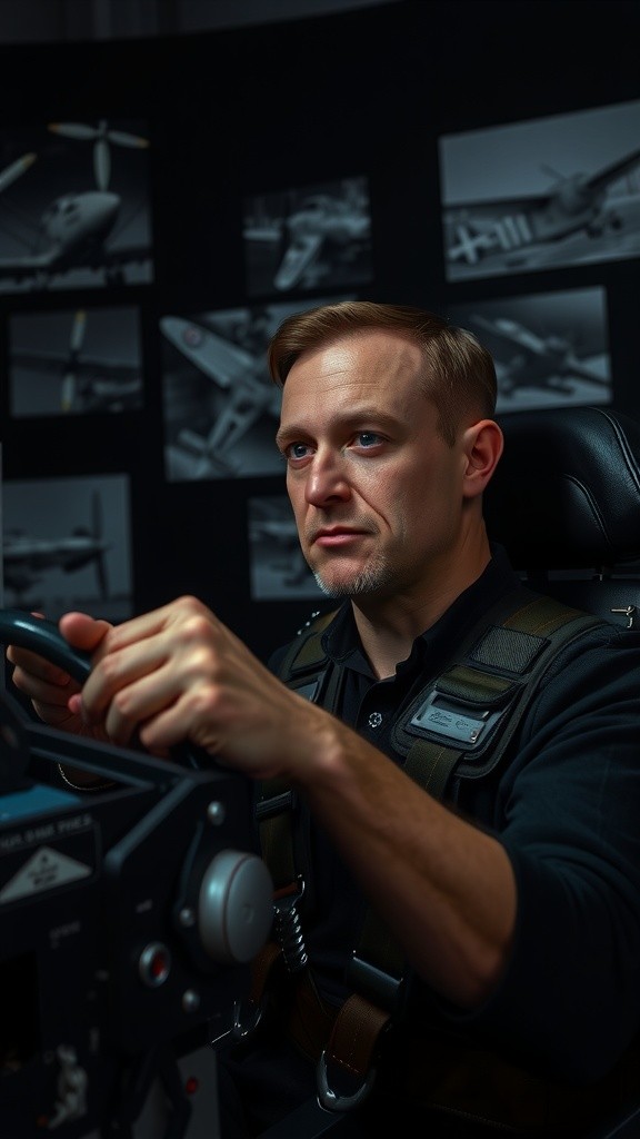 The Brave British Pilot Who Became a Human Weapon