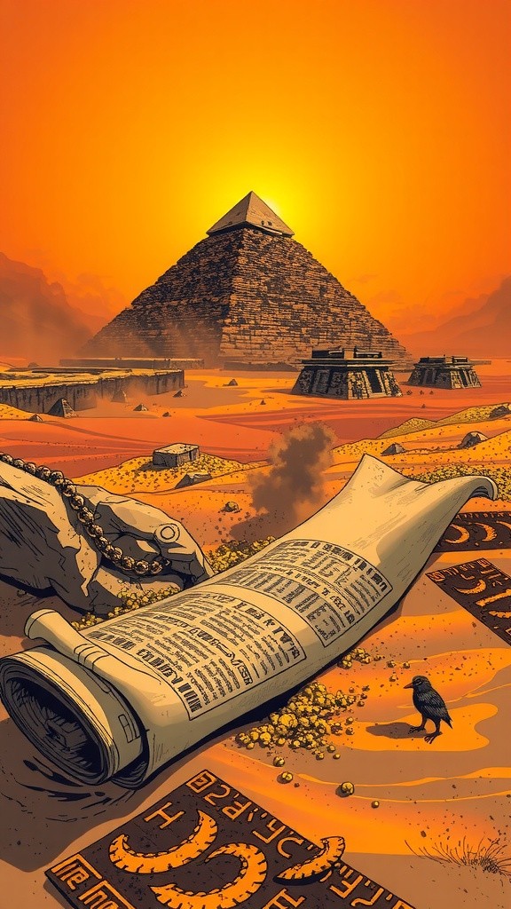 The Lost Scroll of Imhotep: Secrets of Ancient Egypt
