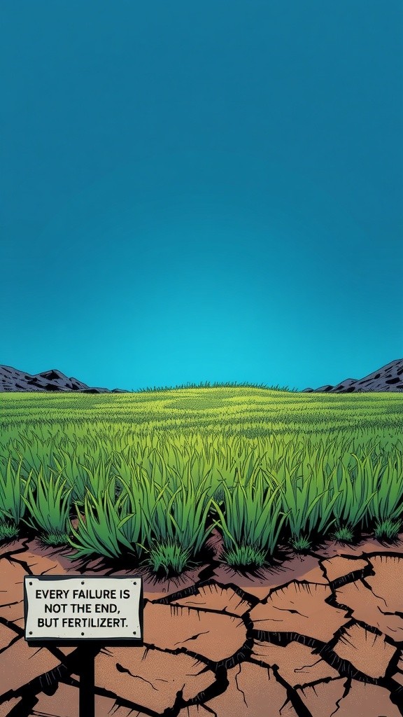 Kegagalan adalah Pupuk untuk Pertumbuhan