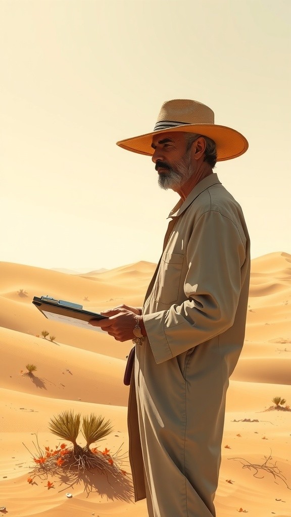 اكتشافات خالد في صحراء القحط