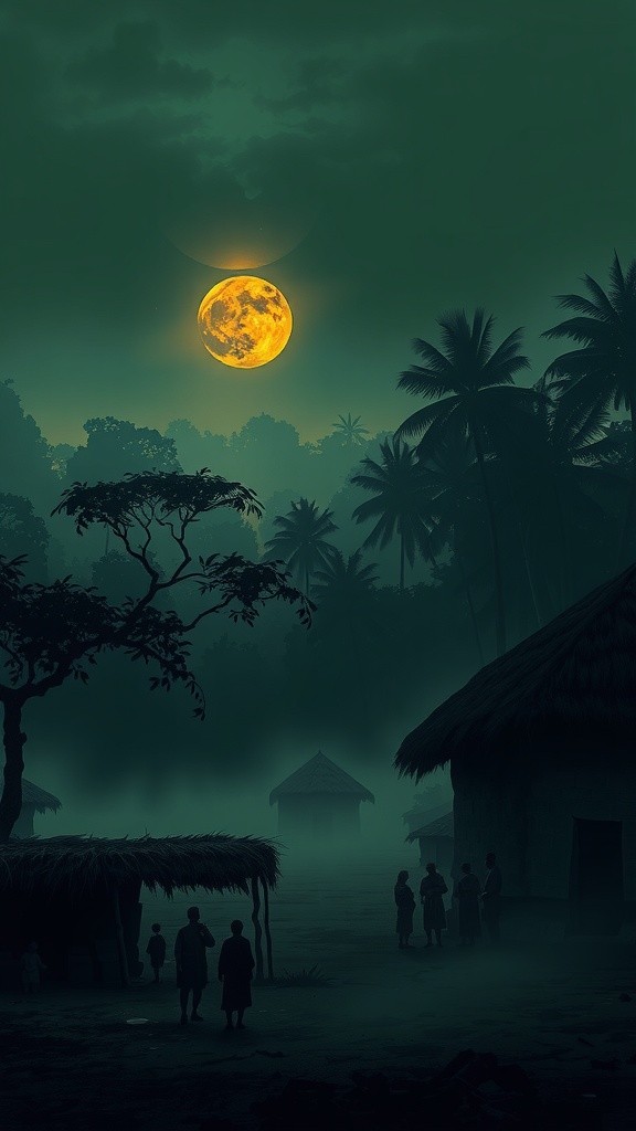 The Walking Masks of Kpalinga: A 1912 Horror