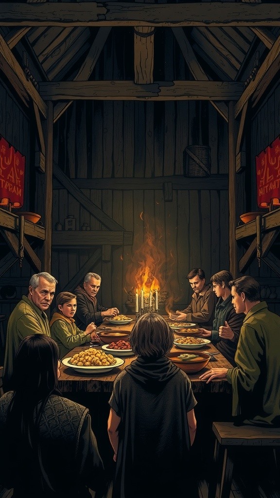 Community Strength: A Feast of Heritage and Symbolism