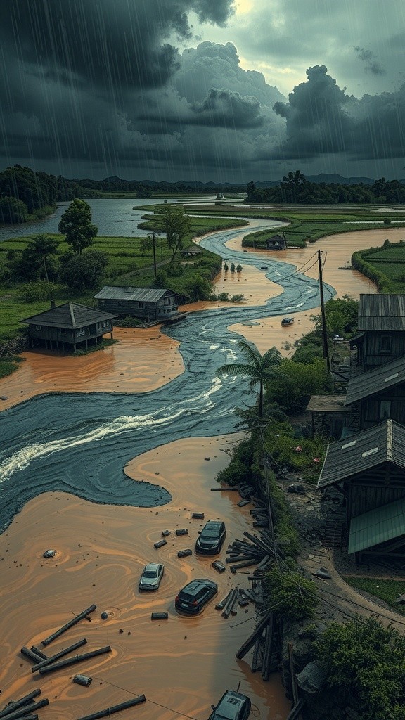 Unity in Adversity: Community Resilience During the Flood