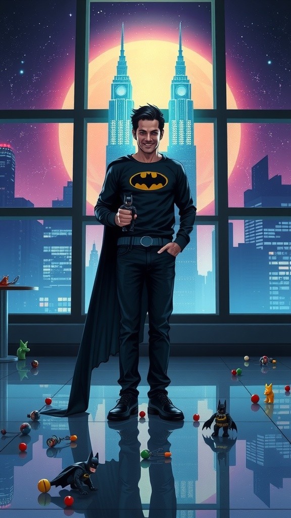 Kolaborasi Batman dan Spider-Man Melawan Joker dan Green Goblin