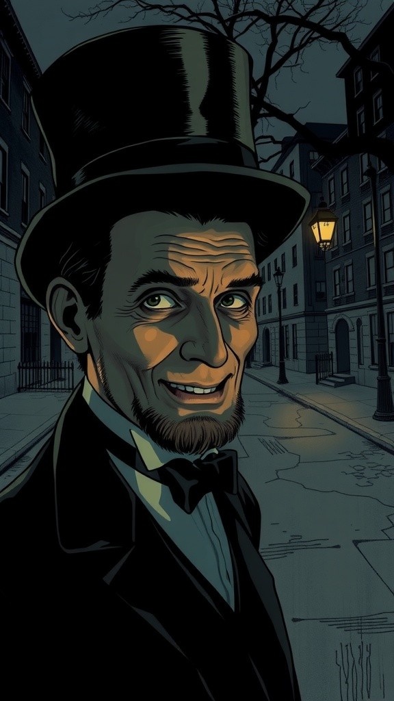 अजीब मुस्कान का साया