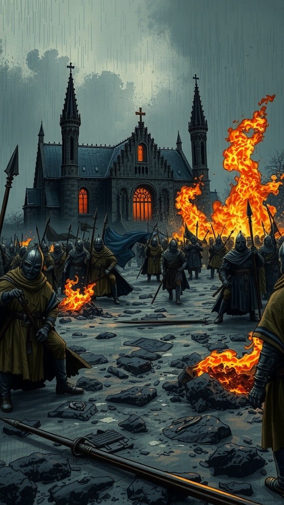 Siege of St. Cuthbert: Clash of Vikings and Faith