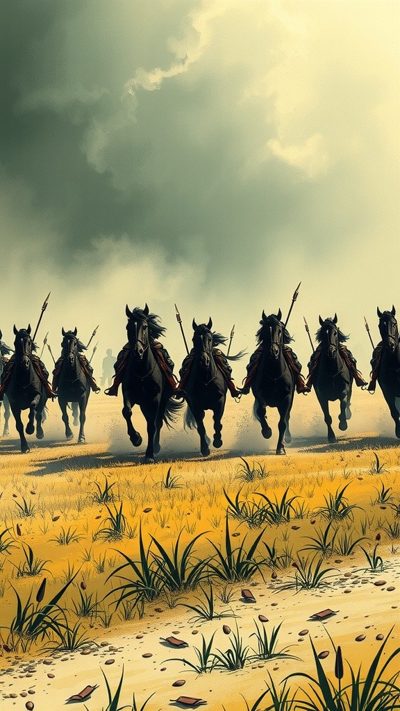 Thunder of Hooves: The Clash of Shield and Steel