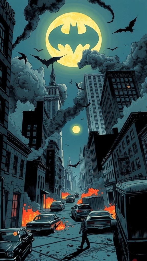 Batman and Spider-Man: Battling the Joker and Green Goblin