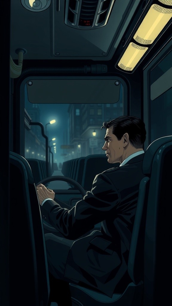 Penumpang Misterius di Bus Malam
